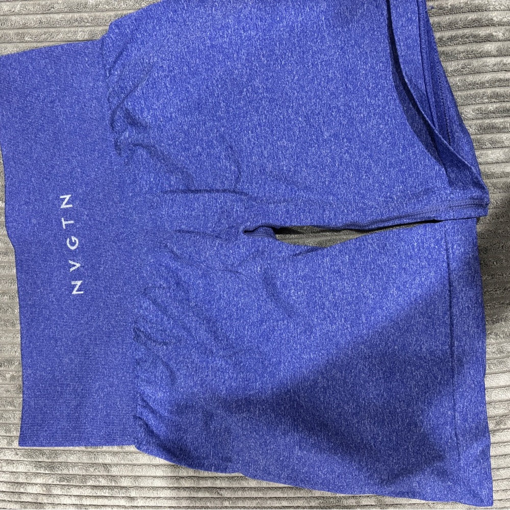 NVGTN Blue High-Waisted Leggings
